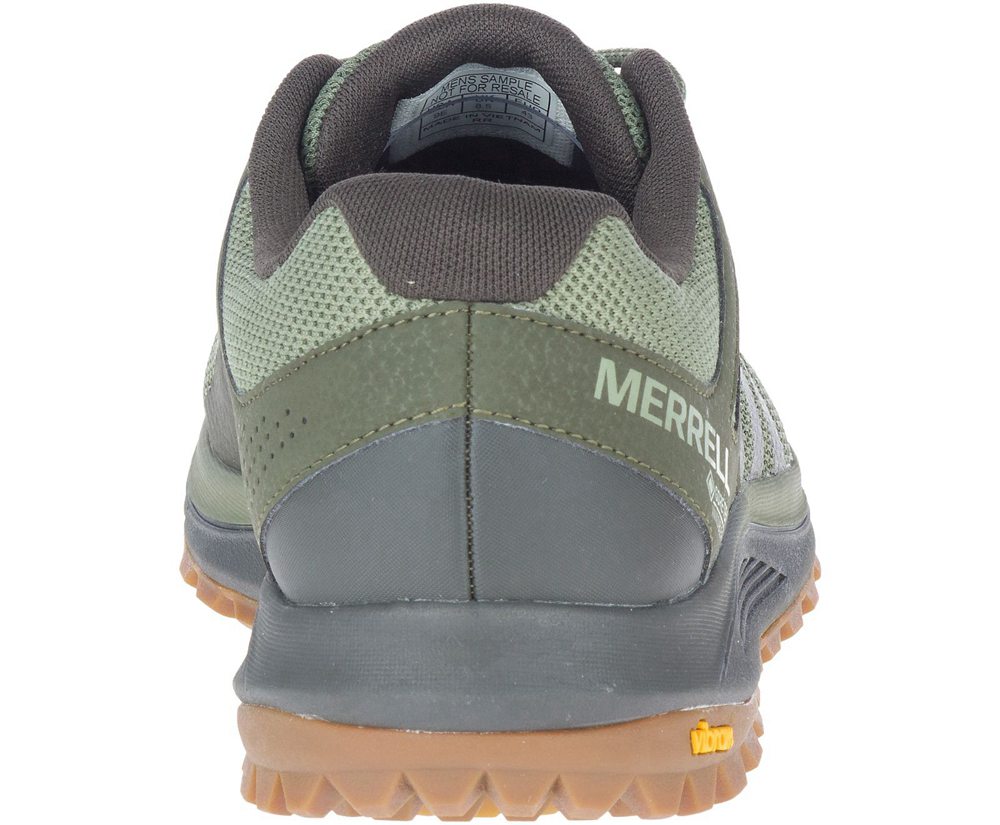 Buty Trekkingowe Merrell Męskie Oliwkowe - Nova 2 Gore-Tex® - 426097-DXQ